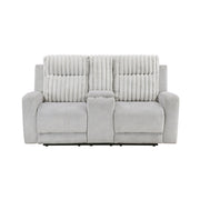 9728LGY*2 2pc Set: Sofa, Love - 9728LGY*2