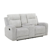 9728LGY*2 2pc Set: Sofa, Love - 9728LGY*2