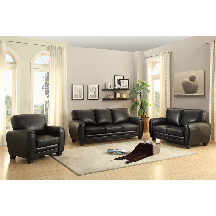 9734BK-2 Love Seat - 9734BK-2