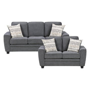 9745DG*2 2pc Set: Sofa, Love - 9745DG*2
