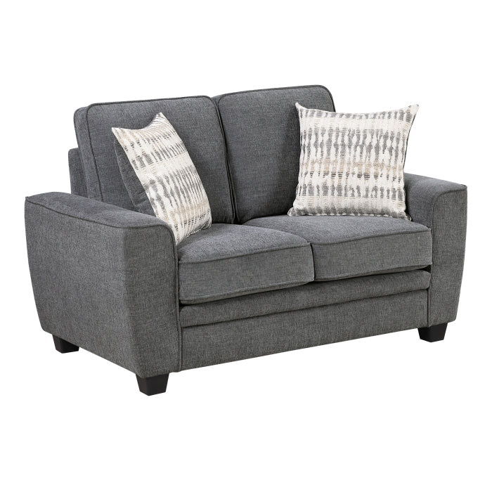 9745DG*2 2pc Set: Sofa, Love - 9745DG*2