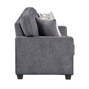 9748DGY-2 Love Seat - 9748DGY-2
