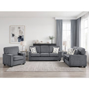 9748DGY-2 Love Seat - 9748DGY-2