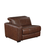 9790BRW-2CNPWH* (3)Power Double Reclining Love Seat with Center Console, Power Headrest and Charging Ports - 9790BRW-2CNPWH*