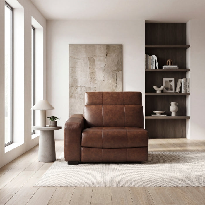 9790BRW-LRPWH (1/6)Power Left Side Reclining Chair with Power Headrest and Charging Ports - 9790BRW-LRPWH