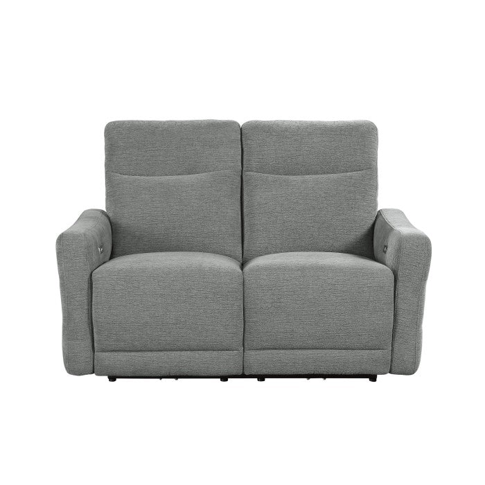 9804DV*2PWH 2pc Set: Sofa, Love (Power) - 9804DV*2PWH