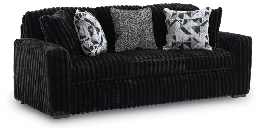 Midnight-Madness Onyx Sofa