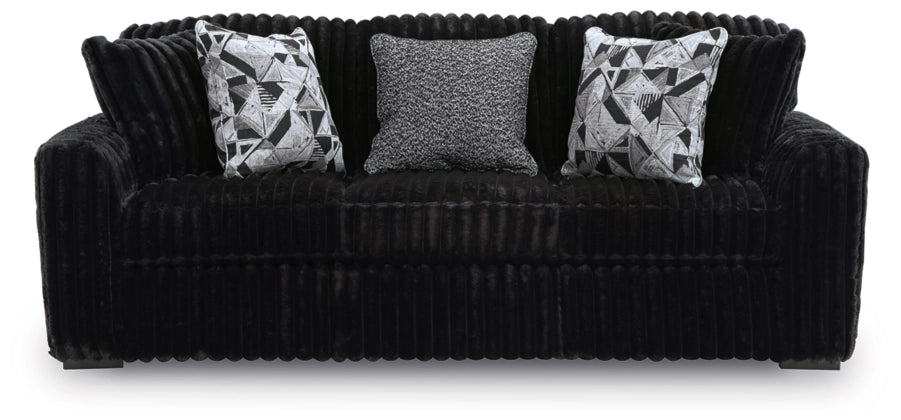 Midnight-Madness Onyx Sofa