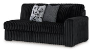 Midnight-Madness Onyx 3-Piece Sectional from Ashley - Lara Furniture