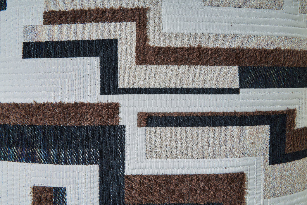 Midnight-Madness Chocolate 4-Piece LAF Sectional