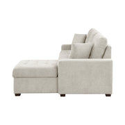 9816SN*2LLRC (2)2-Piece Sectional with Right Chaise, Pull-out Bed and Hidden Storage - 9816SN*2LLRC
