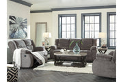 Tulen Gray Reclining Sofa, Loveseat and Recliner -  Ashley - Lara Furniture