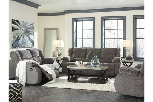 Tulen Gray Reclining Sofa, Loveseat and Recliner -  Ashley - Lara Furniture