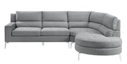 Bonita Gray RAF Sectional - Lara FurnitureSectional