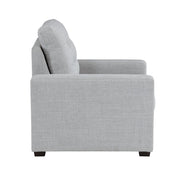 9916GY-1 Chair with Pull-out Ottoman - 9916GY-1