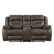 9989DB-2 Double Reclining Love Seat with Center Console - 9989DB-2