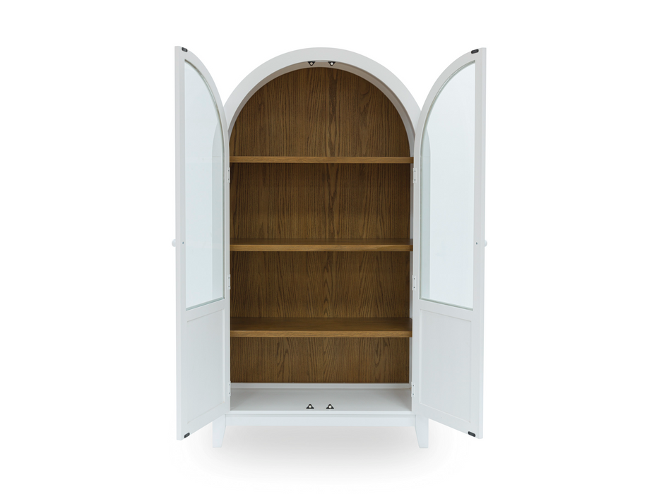 Dagandale White/Natural Accent Cabinet