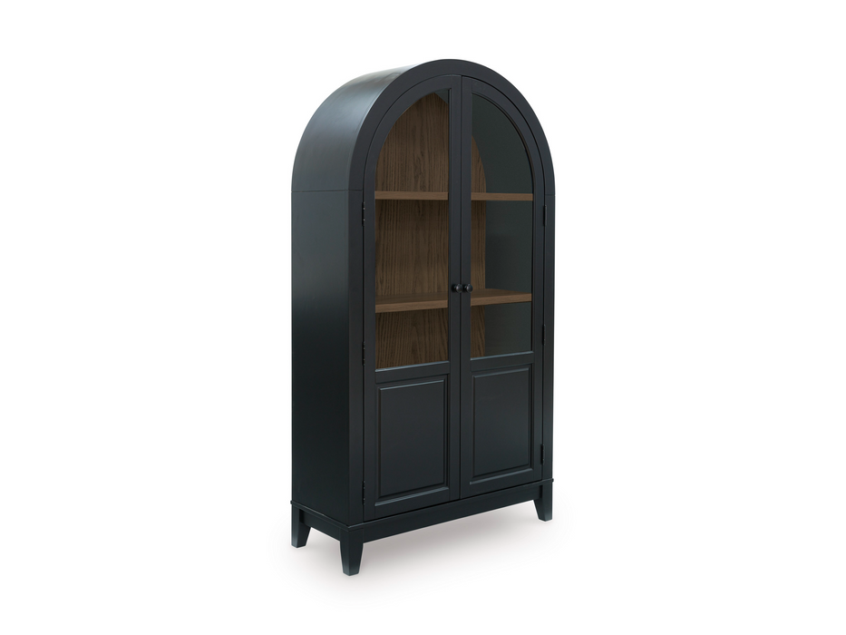 Dagandale Black / Natural Accent Cabinet