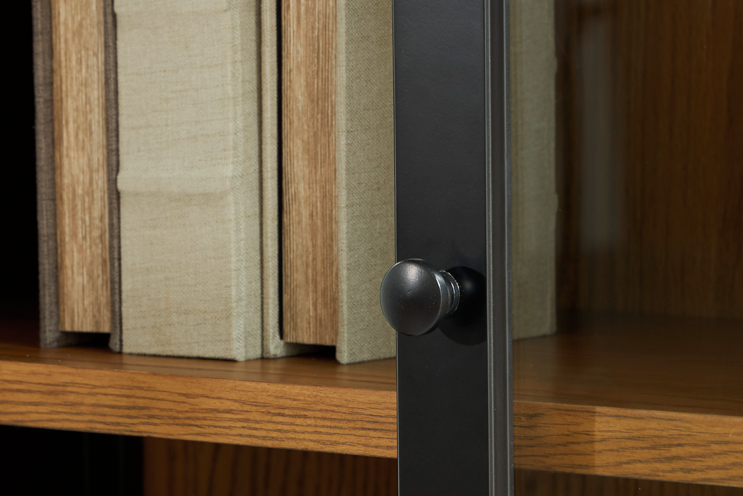 Dagandale Black / Natural Accent Cabinet