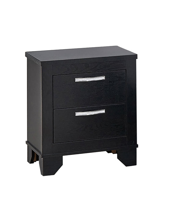 Aya Black  Nightstand
