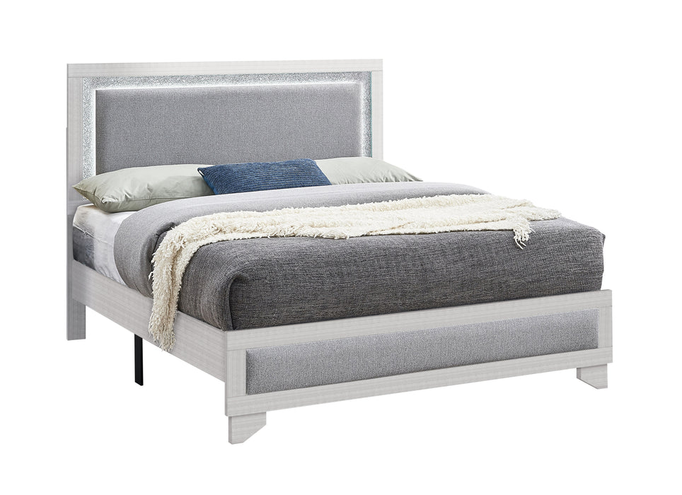 Aya White Full Bed