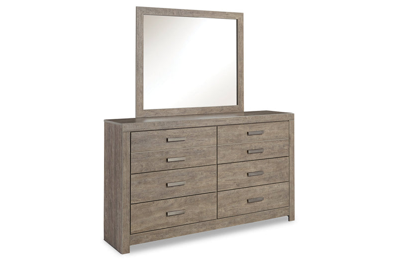 Culverbach Gray Dresser and Mirror -  Ashley - Lara Furniture