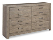 Culverbach Gray Queen Panel Bed with Dresser from Ashley - Lara Furniture