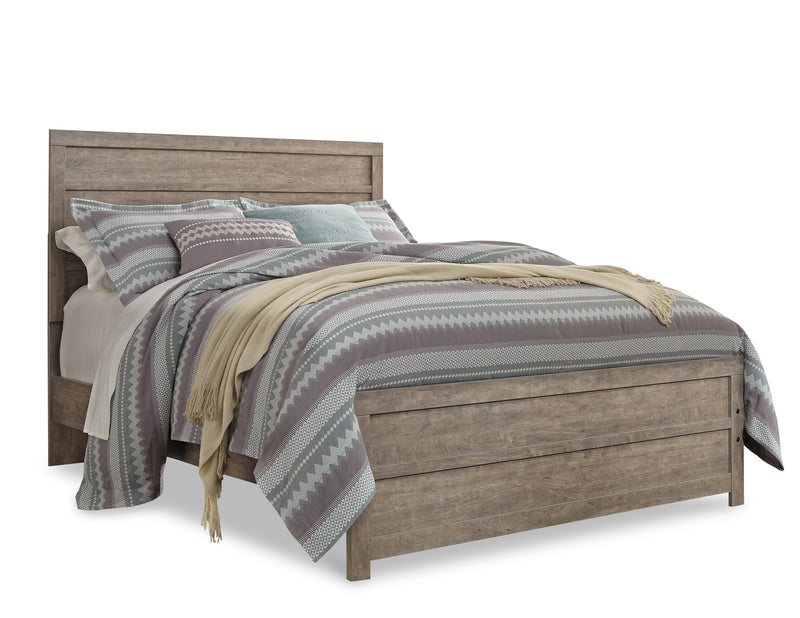 Culverbach Gray Queen Panel Bed with Dresser from Ashley - Lara Furniture