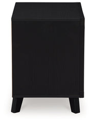 Danziar Black Queen Bed, Dresser, Mirror, Chest and Nightstand from Ashley - Lara Furniture