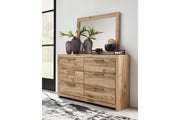 Hyanna Tan Brown Dresser and Mirror -  Ashley - Lara Furniture