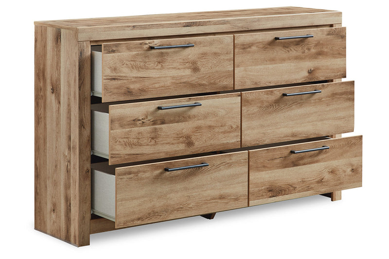 Hyanna Tan Brown Two Side Storage Panel Bedroom Set from Ashley - Lara Furniture