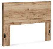 Hyanna Tan Brown Queen Panel Headboard, Dresser and Mirror from Ashley - Lara Furniture