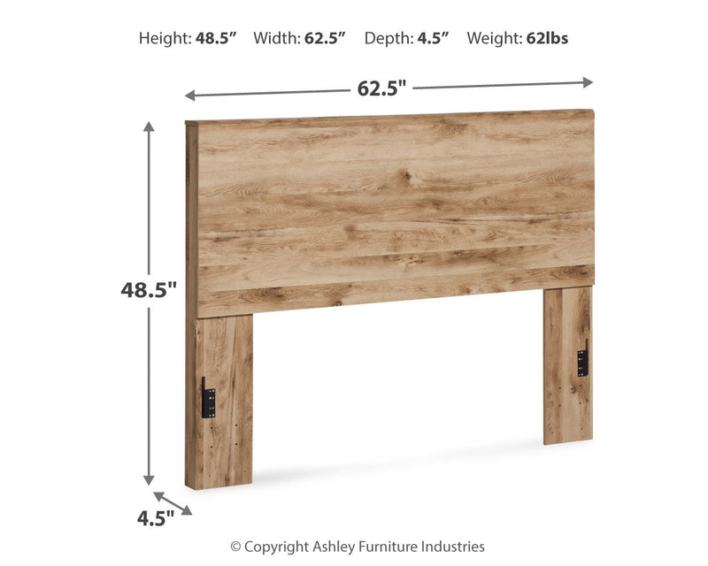Hyanna Tan Brown Queen Panel Headboard, Dresser and Mirror from Ashley - Lara Furniture