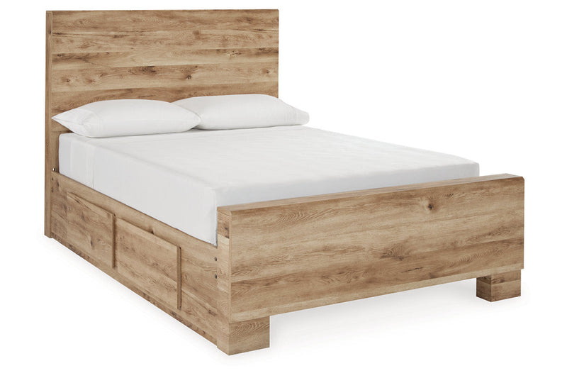 Hyanna Tan Brown Youth Two Side Storage Panel Bedroom Set from Ashley - Lara Furniture