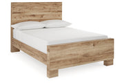 Hyanna Tan Brown Full Panel Bed -  Ashley - Lara Furniture