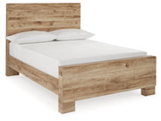 Hyanna Tan Brown Full Panel Bed, Dresser and Mirror from Ashley - Lara Furniture