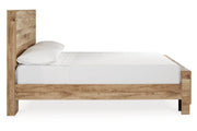 Hyanna Tan Brown Full Panel Bed -  Ashley - Lara Furniture