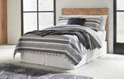 Hyanna Tan Brown Full Panel Headboard, Dresser and Mirror from Ashley - Lara Furniture