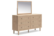 Cielden Two-tone Dresser and Mirror -  Ashley - Lara Furniture