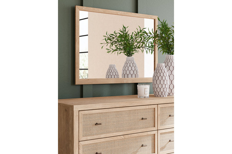 Cielden Two-tone Dresser and Mirror -  Ashley - Lara Furniture
