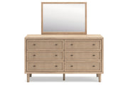 Cielden Two-tone Dresser and Mirror -  Ashley - Lara Furniture
