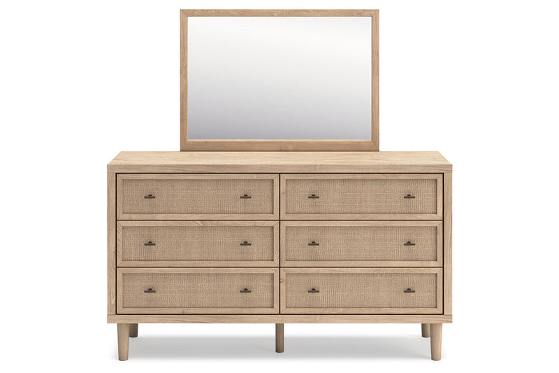 Cielden Two-tone Dresser and Mirror -  Ashley - Lara Furniture