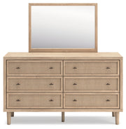 Cielden Two-tone Queen Panel Headboard, Dresser and Mirror from Ashley - Lara Furniture