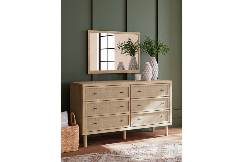 Cielden Two-tone Dresser and Mirror -  Ashley - Lara Furniture