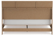 Cielden Two-tone King Panel Bed from Ashley - Lara Furniture