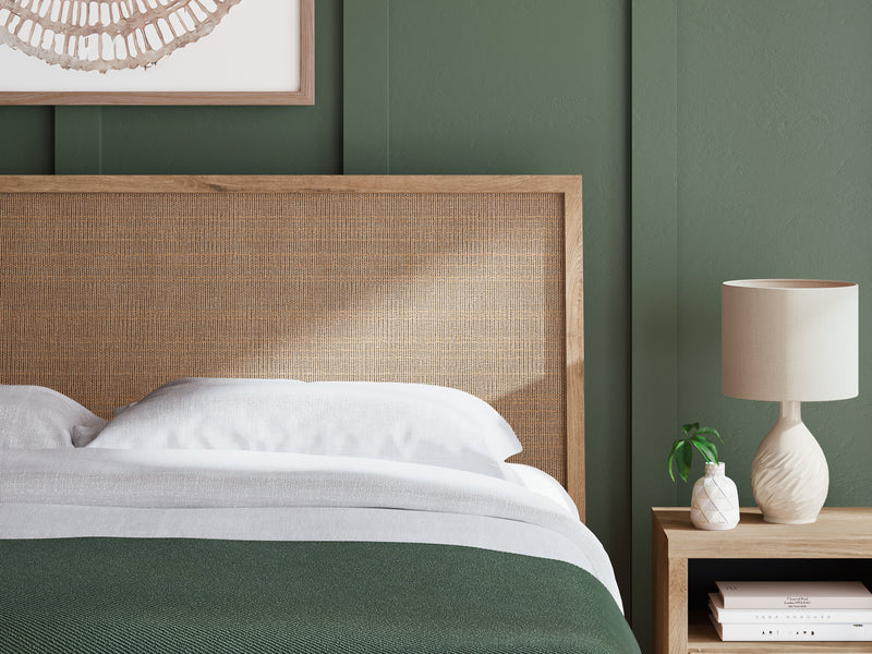 Cielden Two-tone King Panel Headboard, Dresser and Mirror from Ashley - Lara Furniture