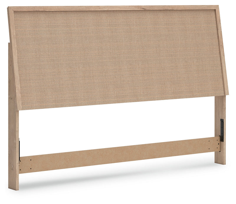 Cielden Two-tone King Panel Headboard, Dresser and Mirror from Ashley - Lara Furniture