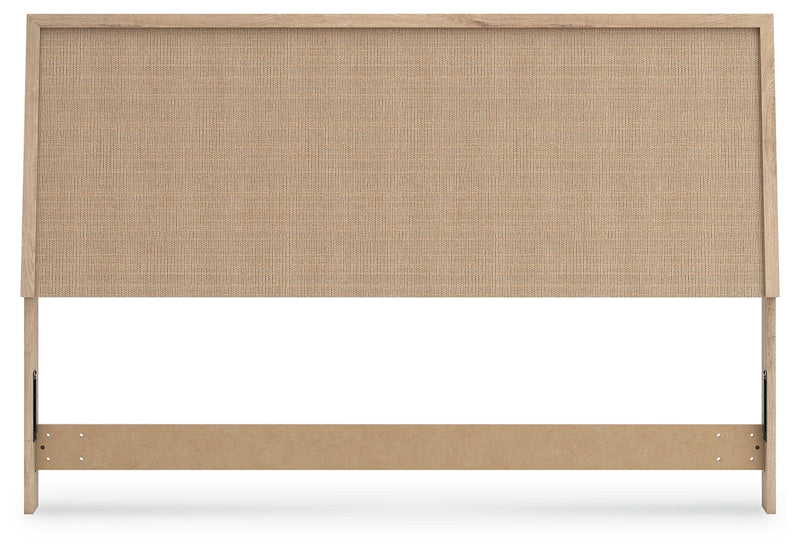 Cielden Two-tone King Panel Headboard, Dresser and Mirror from Ashley - Lara Furniture
