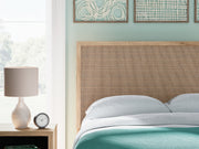 Cielden Two-tone Full Panel Headboard with Mirrored Dresser from Ashley - Lara Furniture