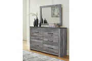Bronyan Dark Gray Dresser and Mirror -  Ashley - Lara Furniture
